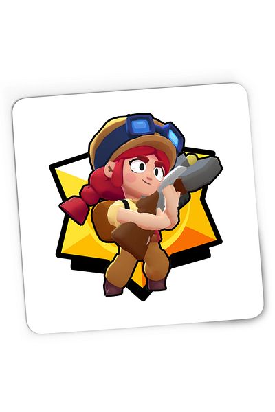 OEM Mousepad Gaming Jessie Brawl Stars GTA, 21x19 cm