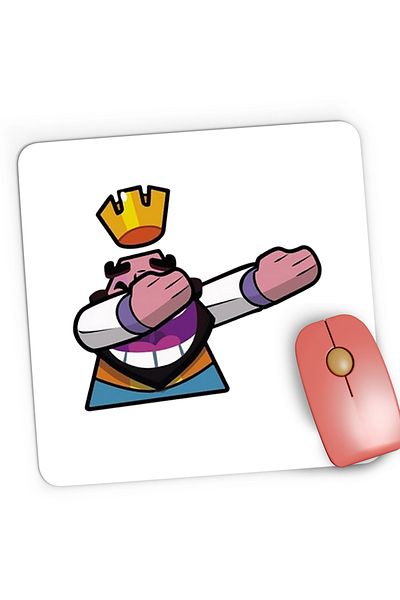 OEM Mousepad Gaming Fortnite King Clash Royale Clans, 21x19 cm