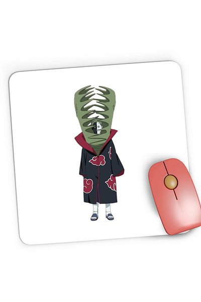 OEM Mousepad Gaming Naruto Zetsu Uzumachi Obito Clan, 21x19 cm