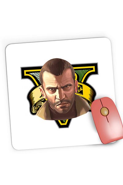 OEM Mousepad Gaming Liberty City GTA 6, 21x19 cm