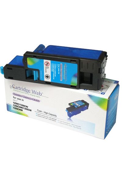 CARTRIDGE WEB Toner Cartridge Web Cyan DELL 1660 zamiennik 59311129