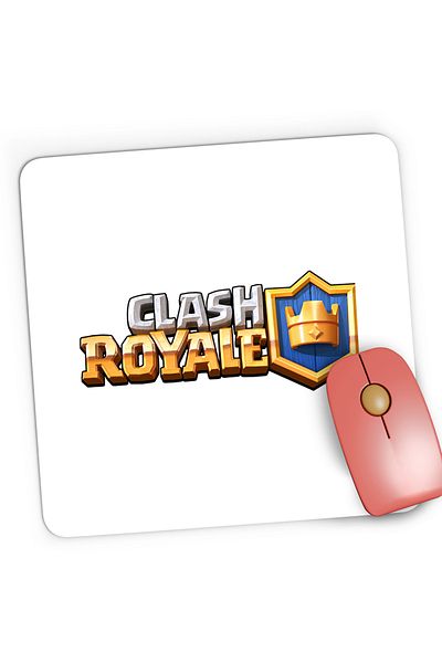 OEM Mousepad Gaming Clash Royale Clans Logo, 21x19 cm