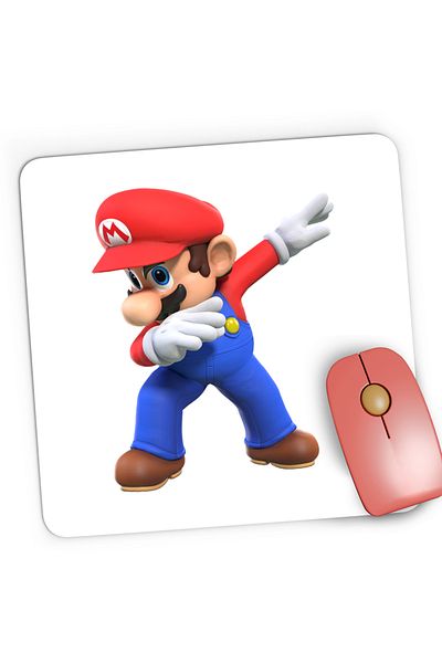 OEM Mousepad Gaming Super Mario Bros Fortnite Game, 21x19 cm