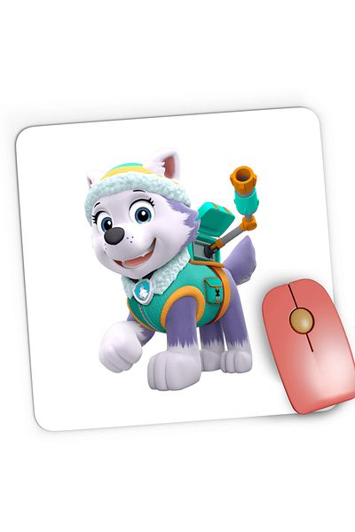 OEM Mousepad Gaming Paw Patrol Husky Siberian Catelus Brawl Stars, 21x19 cm