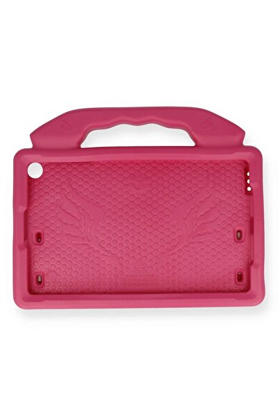 CepteToptan Myt09 Samsung Galaxy Tab A9 Case Like Tablet with Stand Silicone - Pink