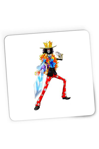 OEM Mousepad Gaming One Piece Brook Soul King Oase Schelet, 21x19 cm
