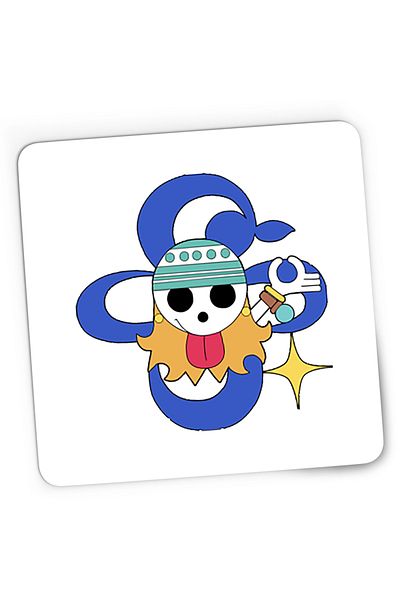 OEM Mousepad Gaming Nami Flag One Piece Pirate Ship, 21x19 cm