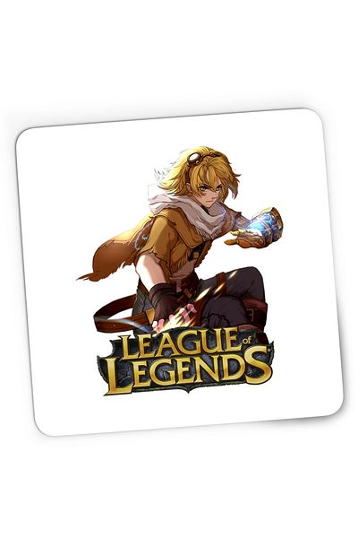 OEM Mousepad Gaming Ezreal League of Legends Fan Art LoL Rebel, 21x19 cm