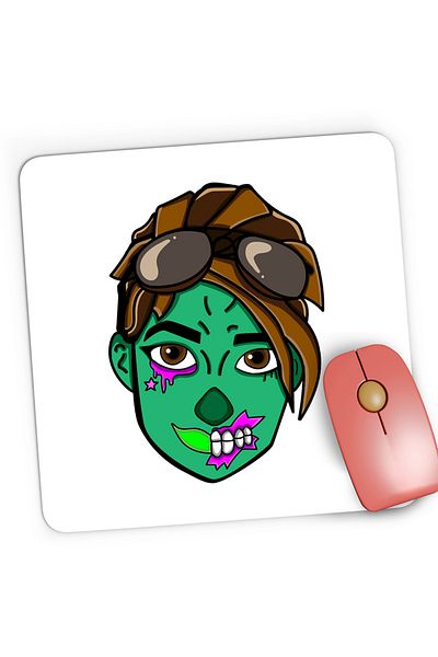 OEM Mousepad Gaming Fortnite Ghoul Trooper, 21x19 cm
