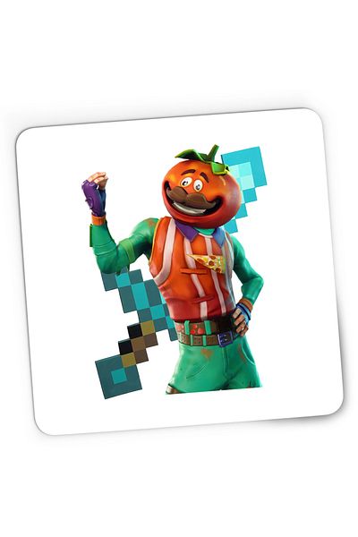 OEM Mousepad Gaming Tomato Skin Fortnite Minecraft, 21x19 cm