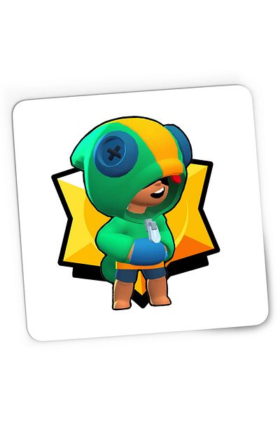 OEM Mousepad Gaming Leon Brawl Stars Fortnite, 21x19 cm