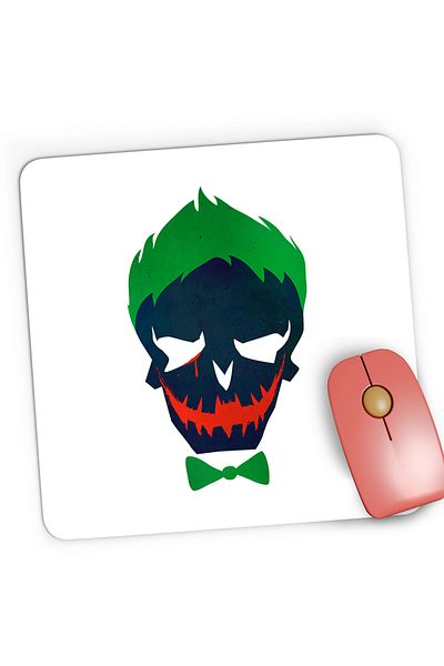 OEM Mousepad Gaming Joker Suicide Squad Skull Gamer, 21x19 cm
