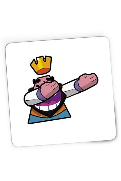 OEM Mousepad Gaming Fortnite King Clash Royale Clans, 21x19 cm