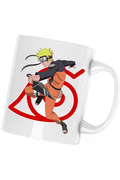 OEM Naruto Ninja Master Child Chibi Anime Mug, white, 330 ml