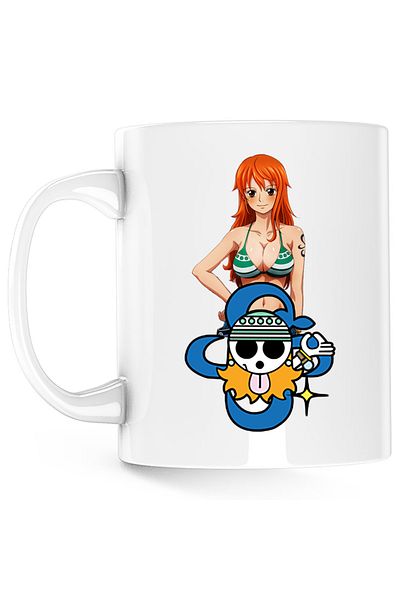 OEM Cana One Piece Nami Cat Burglar, alba, 330 ml