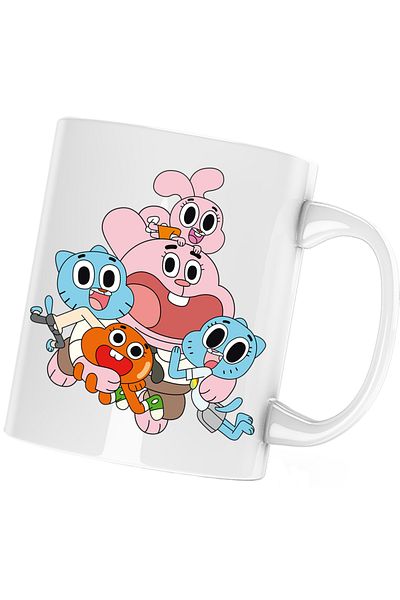 OEM Cana The Amazing World of Gumball All Family Familie, alba, 330 ml