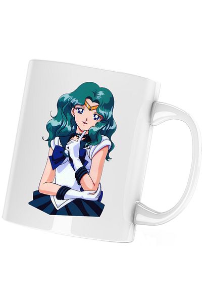 OEM Cana Sailor Moon Neptun Girl Cartoon, alba, 330 ml