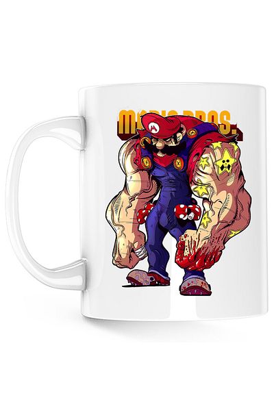 OEM Cana Super Mario Bros Demon Evil Joker Kart, alba, 330 ml