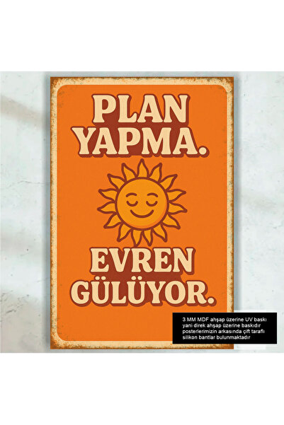 Hayat Poster Napravite plan, univerzum se smeje, smešni duhoviti citati, zidn...