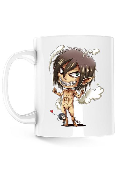 OEM Cana Attack on Titan Eren Yeager Devil Manga AOT, alba, 330 ml