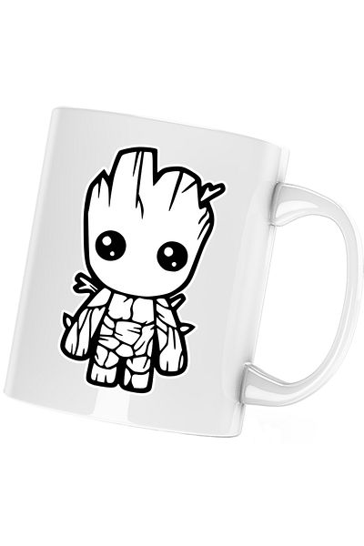 OEM Baby Groot Baby Christmas Gift Love Mug, white, 330 ml