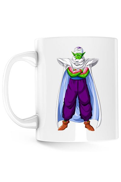 OEM Cana Dragon Ball Z Piccolo Joker Desene Animate, alba, 330 ml