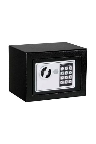 rexa Electronic Digital Safety Box Black/White 17.8x22.8x17.8 centimeter