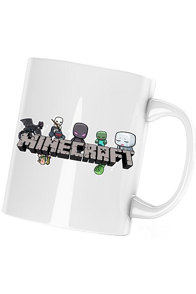 OEM Cana Dragon Enderman Spider Minecraft, alba, 330 ml