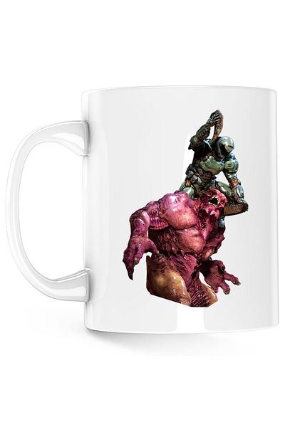 OEM Cana Quake Doom Master Chief Claw Dota Go, alba, 330 ml