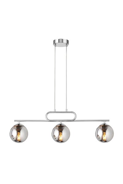 RONİSU AYDINLATMA Lioren Camlı Yemek Masası Avize RA-AVZ- 5647-29-81