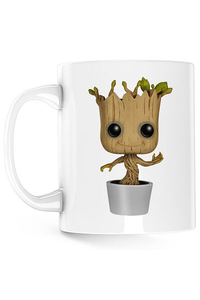 OEM Cana Baby Groot Cute Tree Love Gift, alba, 330 ml