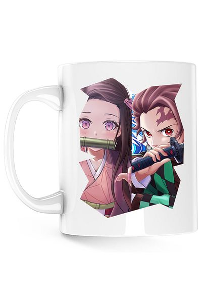 OEM Cana Tanjiro Demon Sister Nezuko Kamado GTA, alba, 330 ml