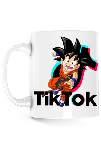 OEM Cana Son Goku Tiktoker Dragon Ball Z Tiktok, alba, 330 ml