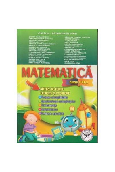 Editura Icar Mathematics - 6th grade (Theory Syntheses - Exe)