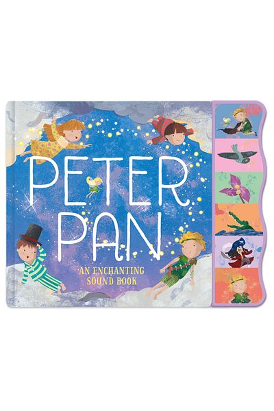 North Parade Peter Pan Fairy Tale Sound Book - 6 Enchanting Sound Buttons To Press And Play, 3+ Years