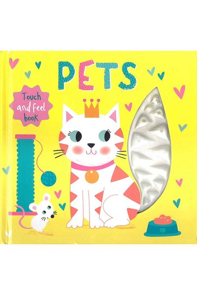 North Parade Children's book, NPP, Pets: Touch and Feed Book, 0+ years
