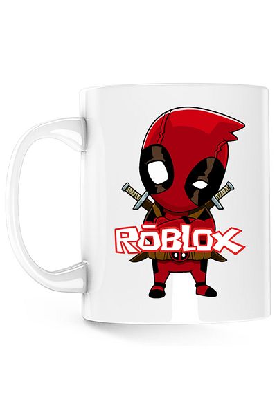 OEM Cana Deadpool Roblox Baby Ninja Karate, alba, 330 ml