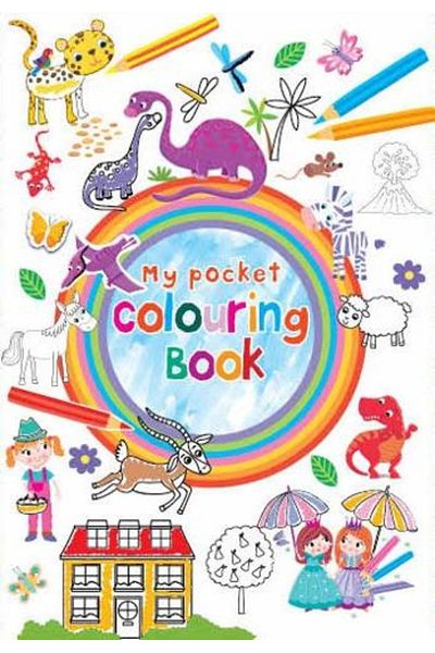 North Parade Children's book, NPP, My Pocket Colouring Book, 3+ years