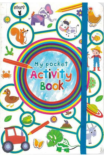 North Parade Children's book, NPP, My Pocket Activity Book, 3+ years