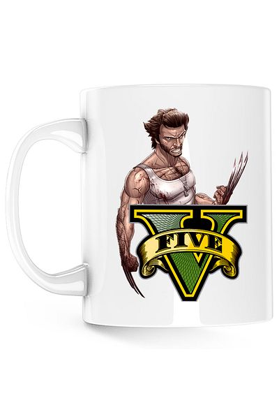 OEM Cana Wolverine GTA Brawl Stars Army XMan, alba, 330 ml