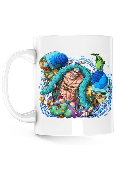 OEM Cana One Piece Franky Dulgher Iron Man Party, alba, 330 ml