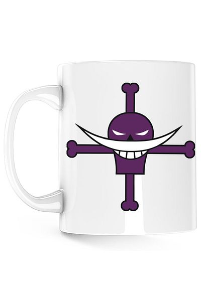 OEM Cana One Piece Edward Newgata Crew Logo Pirat, alba, 330 ml
