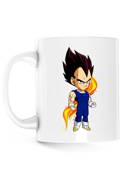 OEM Cana Dragon Ball Z Vegeta Valentines Day Gift Anime, alba, 330 ml