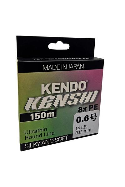 Kendo Κορδόνι πλεξούδας Kenshi Japanese Braid Low Pitch 8X Multicolor 150M 0,12mm