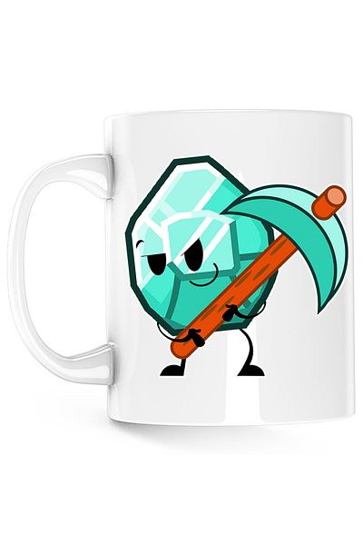 OEM Cana Diamond Miner Build Minecraft, alba, 330 ml