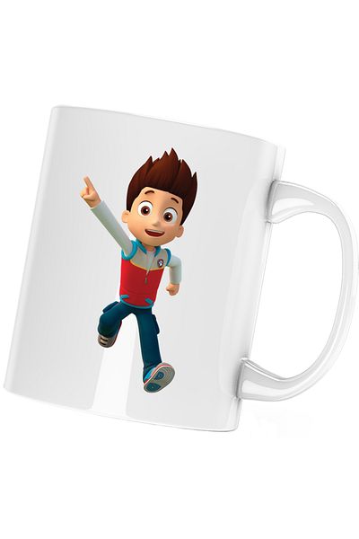 OEM Paw Patrol Ryder Policeman Among Us Mug, white, 330 ml