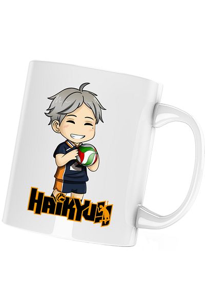 OEM Cana Haikyuu High Jump Volei Haikyu!!, alba, 330 ml