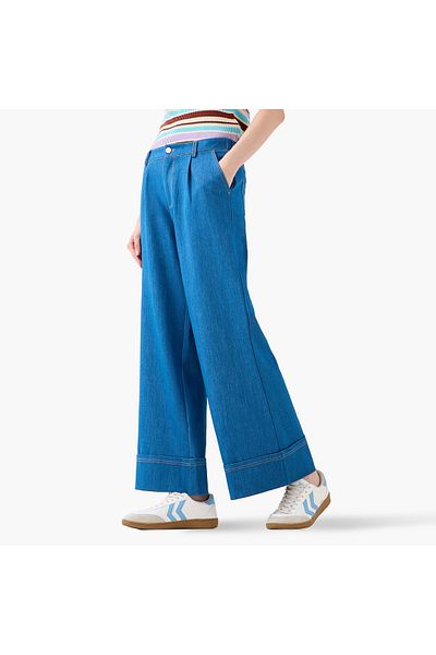 2Xtremz Pleated Wide Leg Trousers