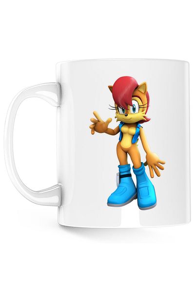 OEM Cana Sonic Princess Sally Acorn Joc Video, alba, 330 ml