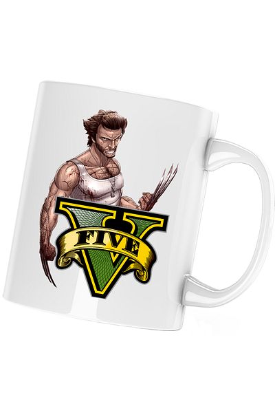 OEM Cana Wolverine GTA Brawl Stars Army XMan, alba, 330 ml
